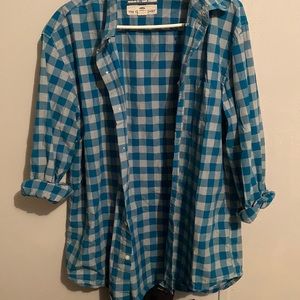 Old Navy Plaid Button Down